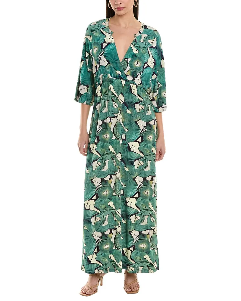 Alpha Studio Maxi Dress Green