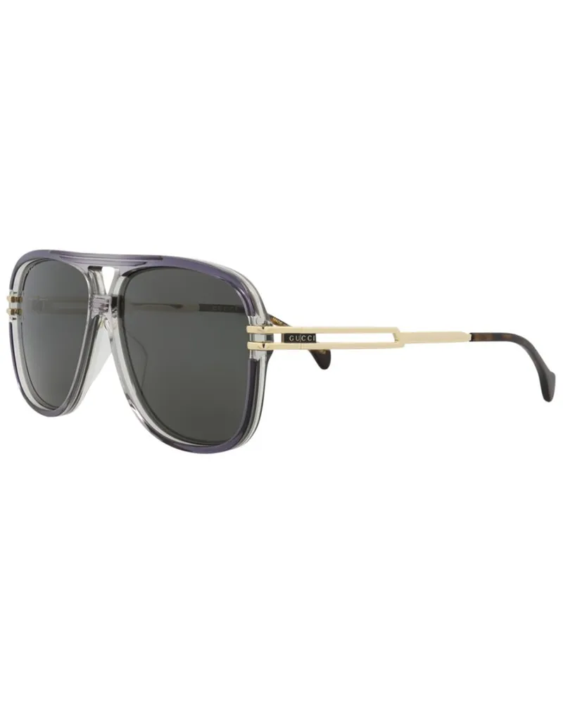 Gucci Men's GG1105S 63mm Sunglasses Grey