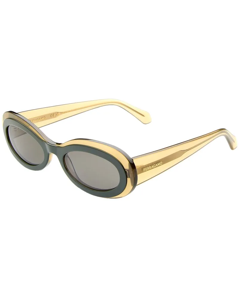 Ferragamo Women's 54mm Sunglasses Green