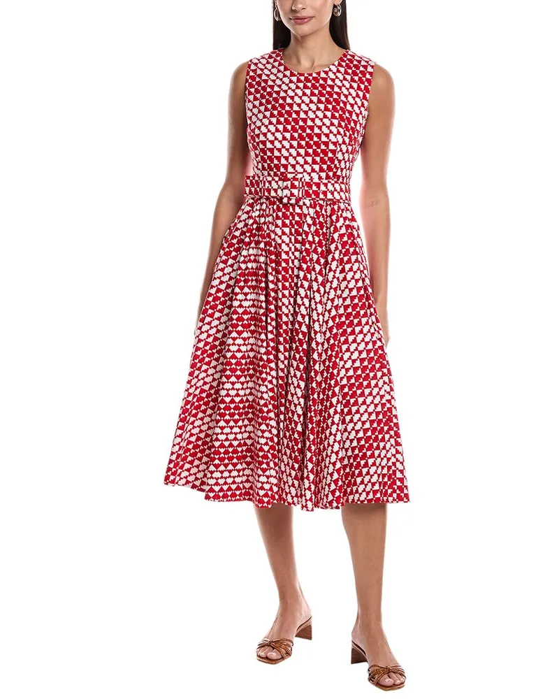 Samantha Sung Abelia Shirtdress White