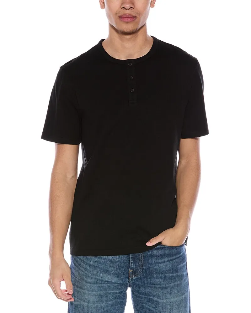 Vince Henley Shirt Black