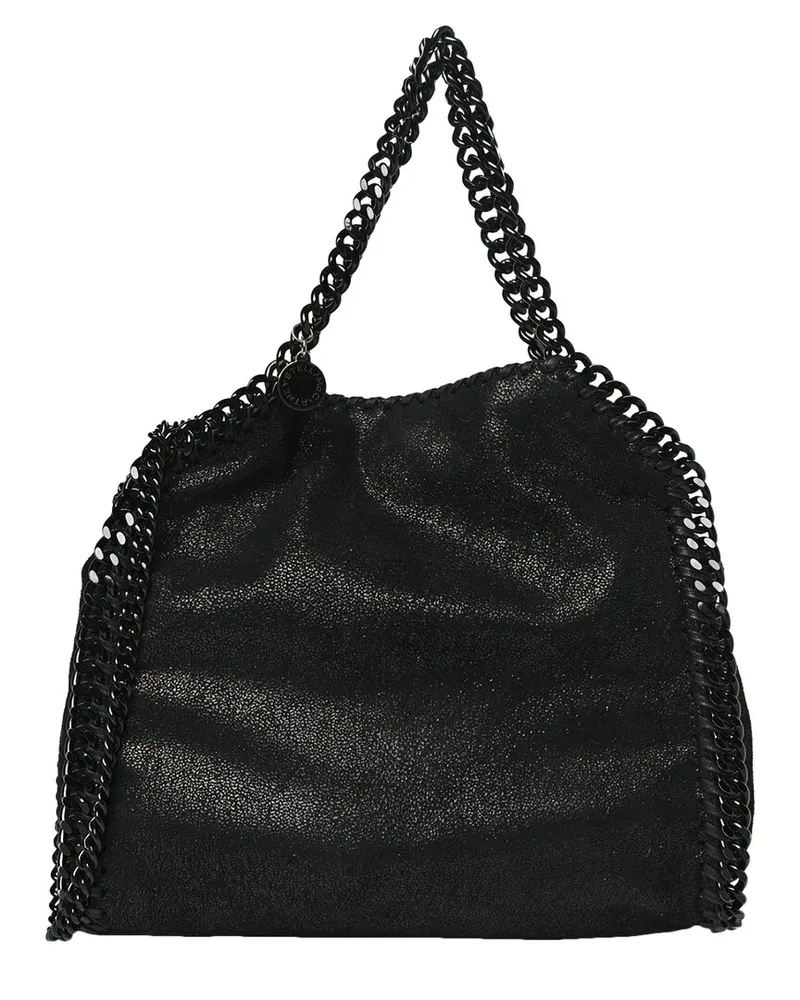 Stella McCartney Black Shaggy Deer Falabella Fold-Over Tote (Authentic Pre-  Loved Nocolor