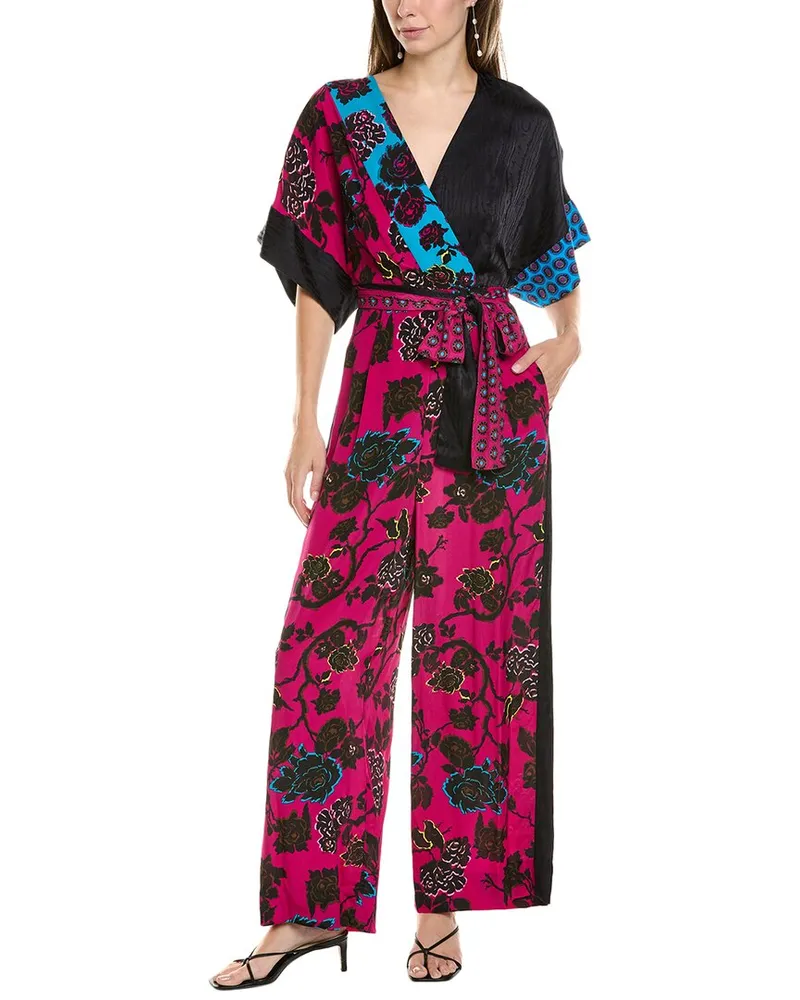 Diane von Furstenberg Rinna Jumpsuit Pink