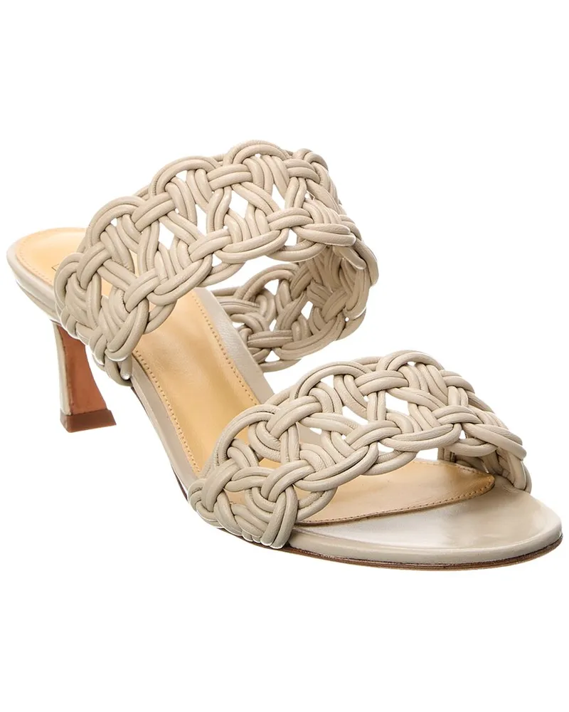 Alexandre Birman Sammy 50 Leather Sandal Grey