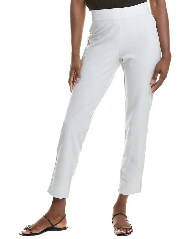 Eileen Fisher Slim Ankle Pant Nocolor