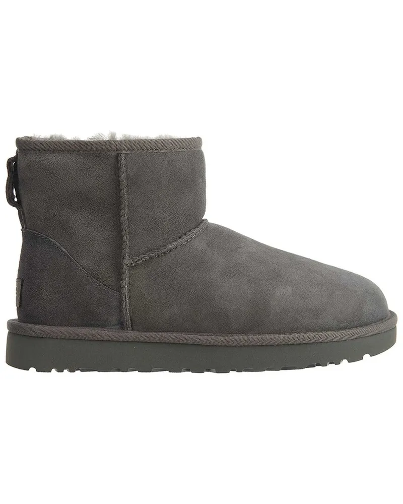 UGG Women's Classic Mini II Water Resistant Suede Boot Grey