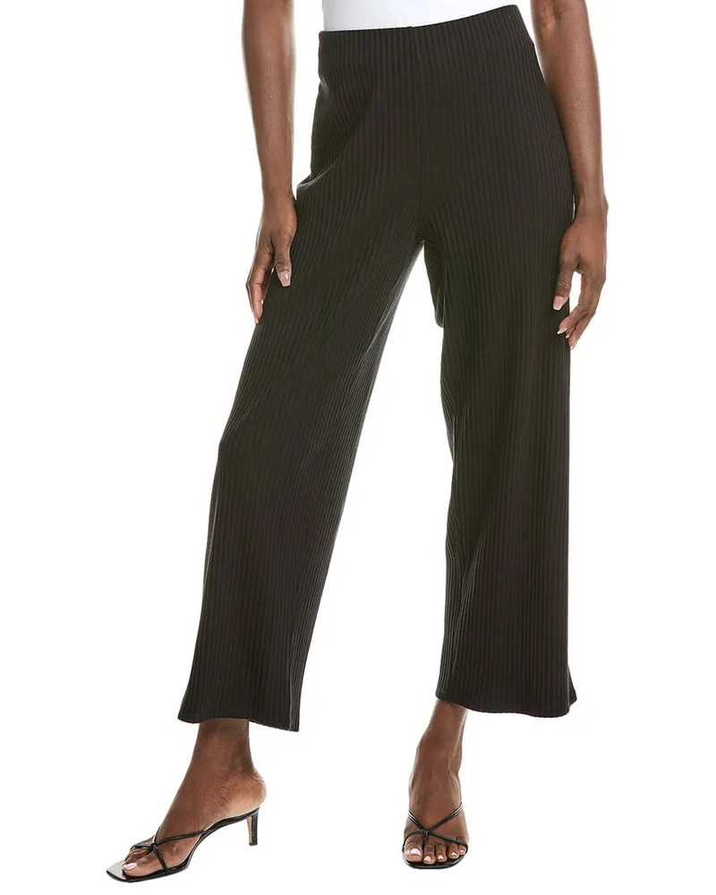 Eileen Fisher Wide Ankle Pant Black