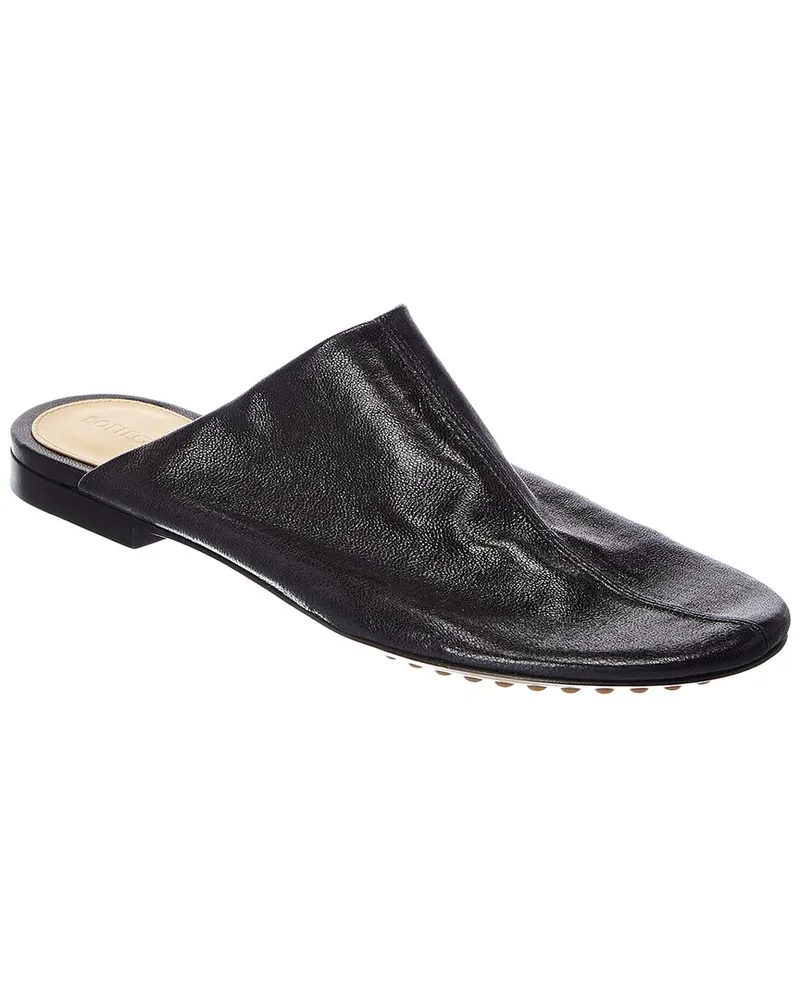 Bottega Veneta Dot Leather Slipper Black