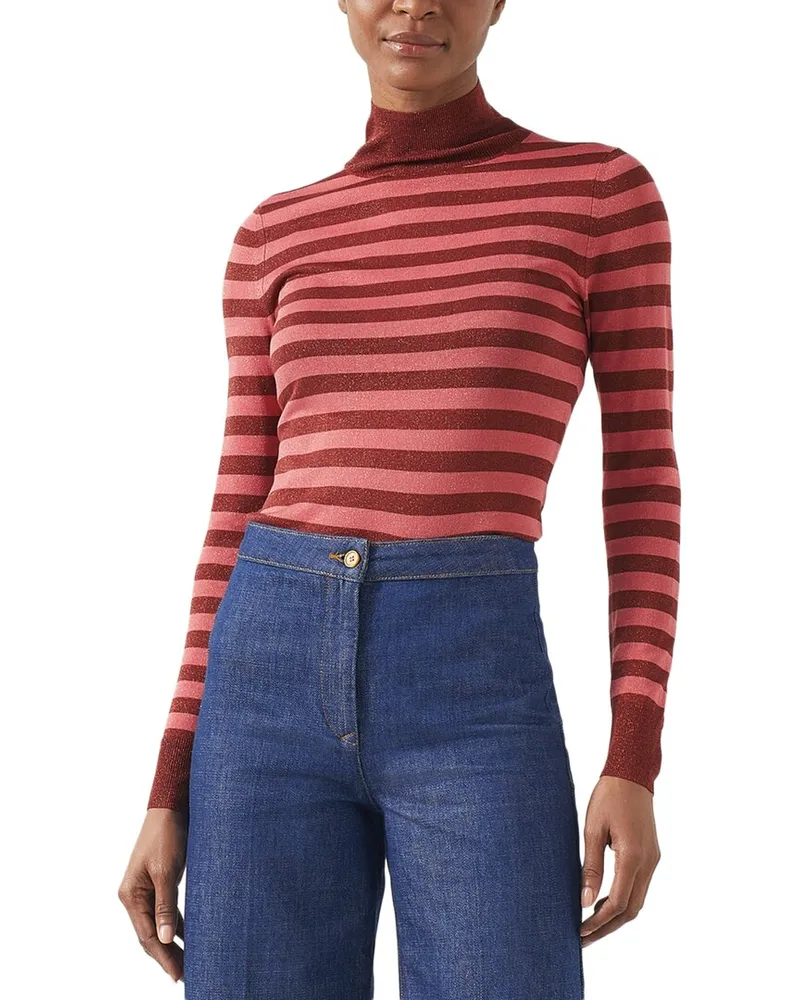 L.K.Bennett  Allie Knitted Top Pink