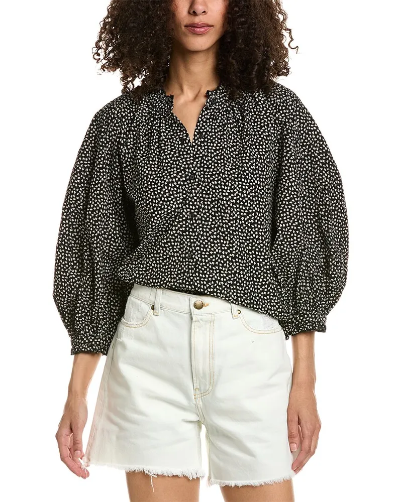 The Great The Boutonniere Top Black