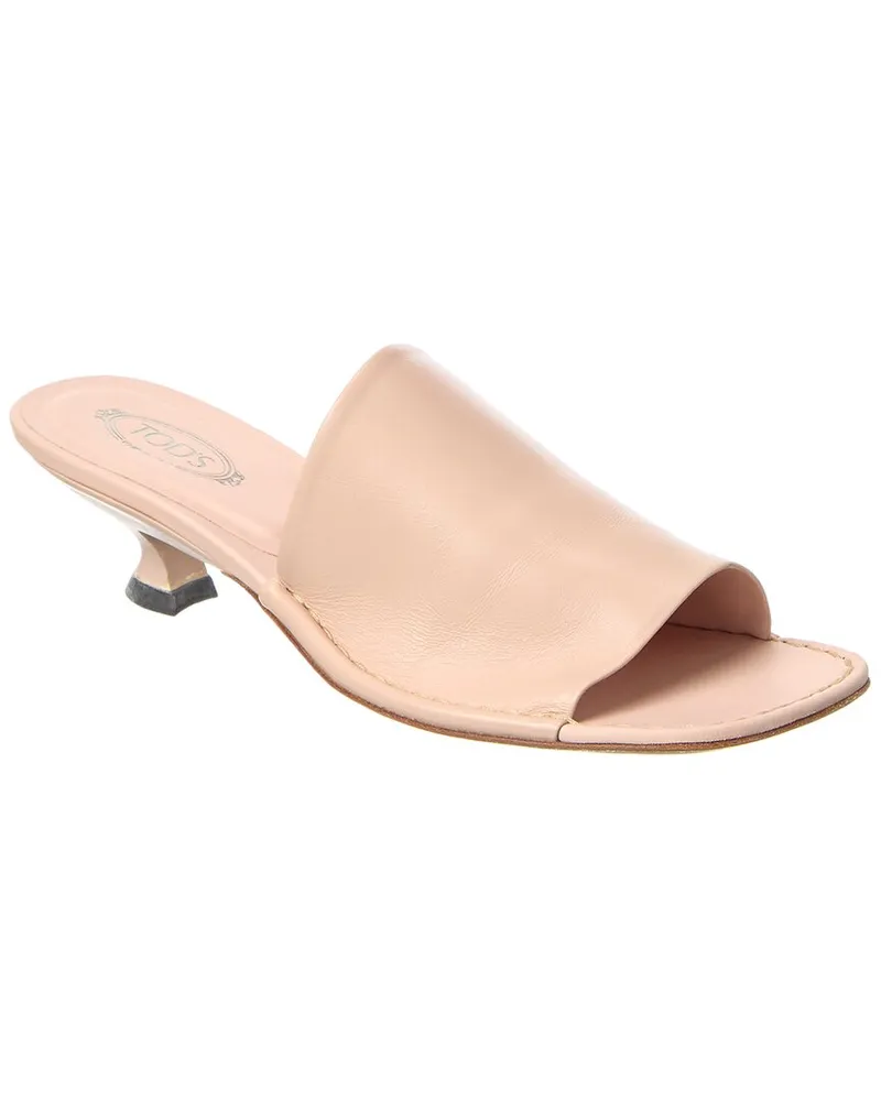 TOD'S TOD’s Leather Mule Pink