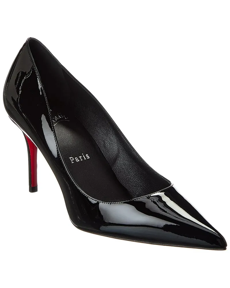 Christian Louboutin Miss Z 80 Patent Pump Black