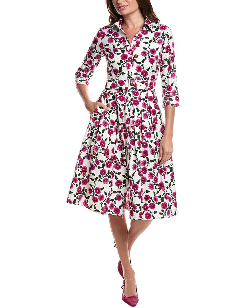 Samantha Sung Audrey Shirtdress White