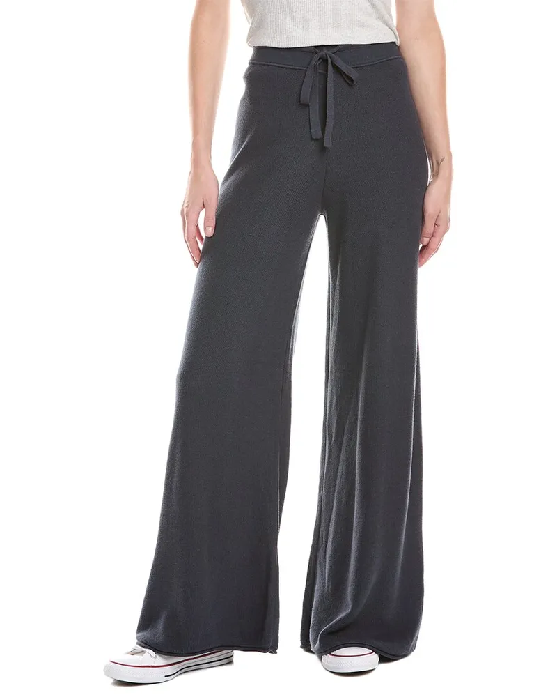 Splendid Michelle Silk-Blend Sweater Pant Blue