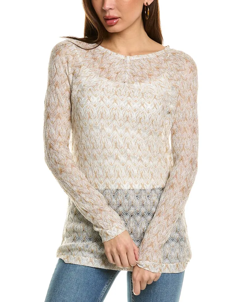 Missoni Crewneck Sweater White