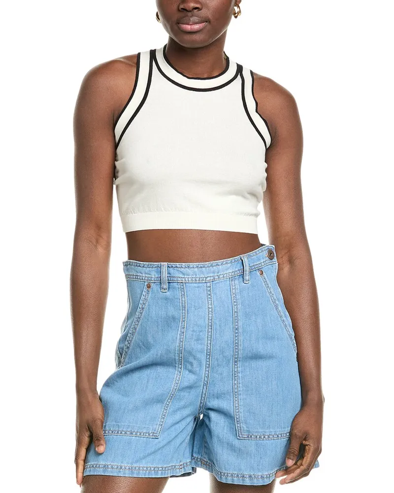 Max Mara Ruggero Sweater Tank Beige