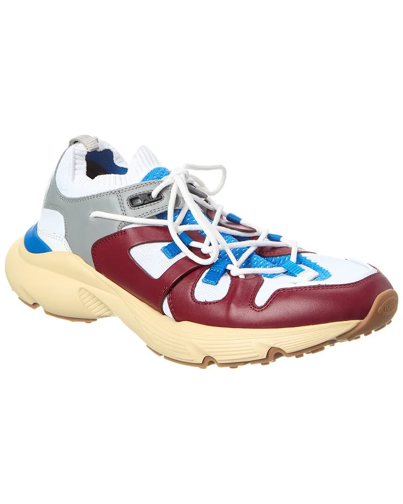 TOD'S TOD’s Leather & Mesh Sneaker White