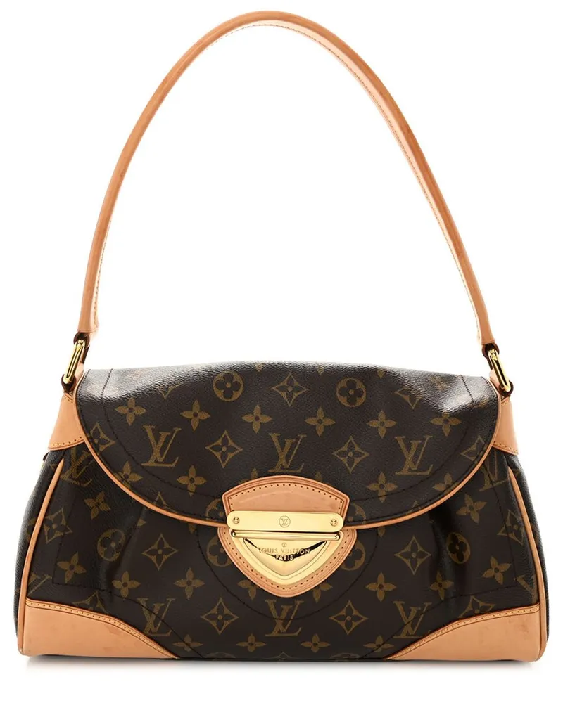 Louis Vuitton Brown Monogram Canvas Beverly MM (Authentic Pre-Owned Nocolor