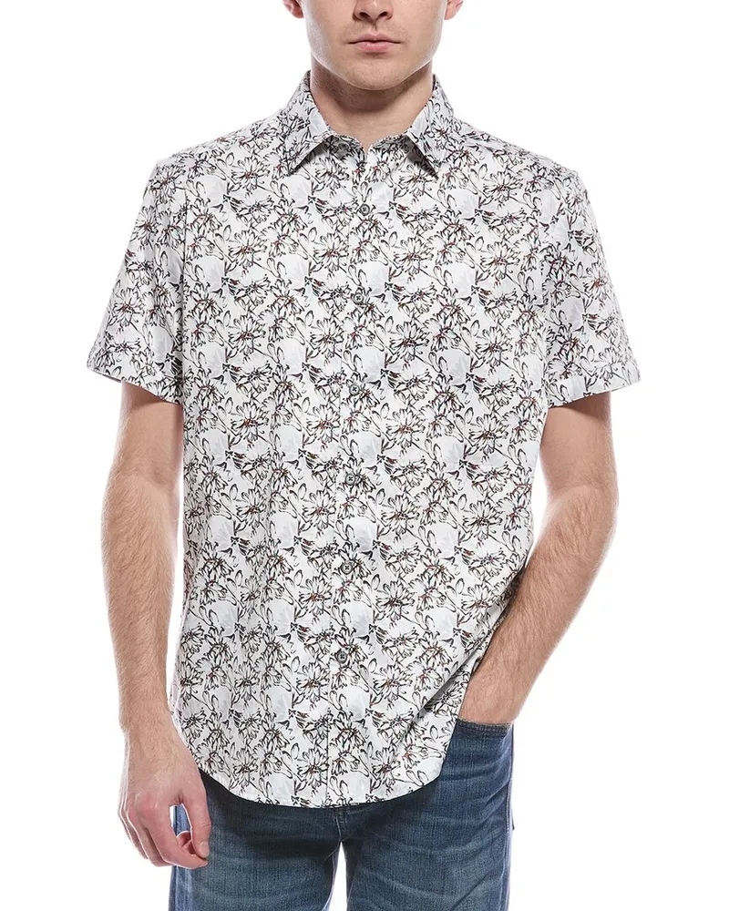Robert Graham Rocco Classic Fit Shirt White