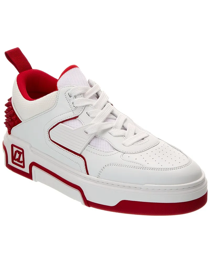 Christian Louboutin Astroloubi Leather Sneaker White