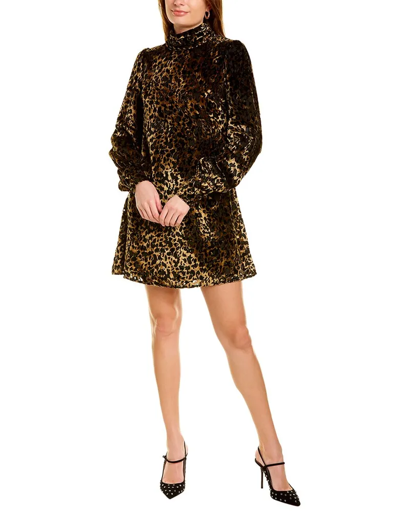 Olivia Rubin Melissa Mini Dress Brown