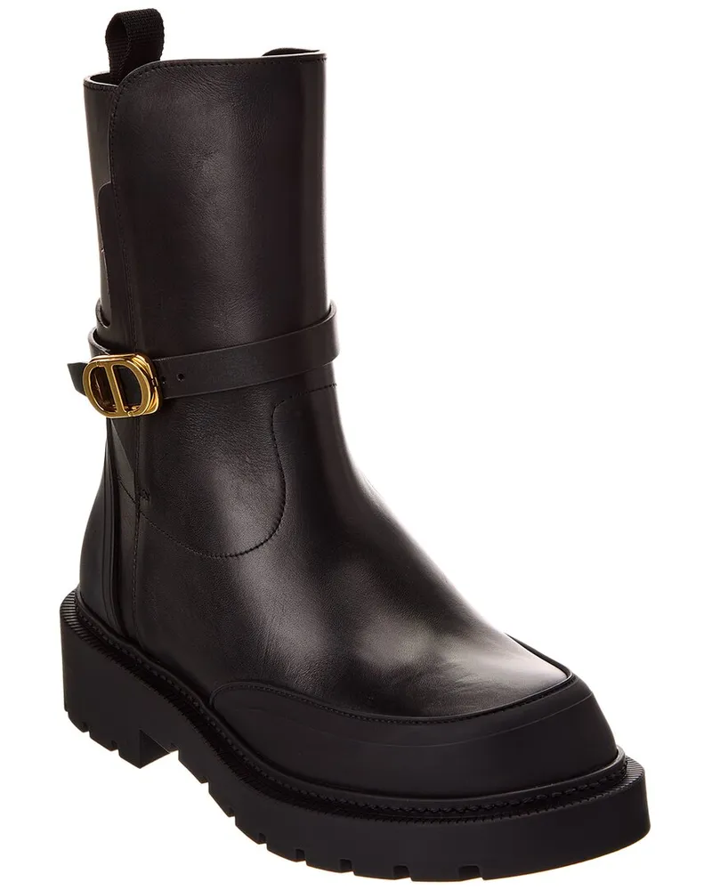 Dior Empreinte Leather Boot Black