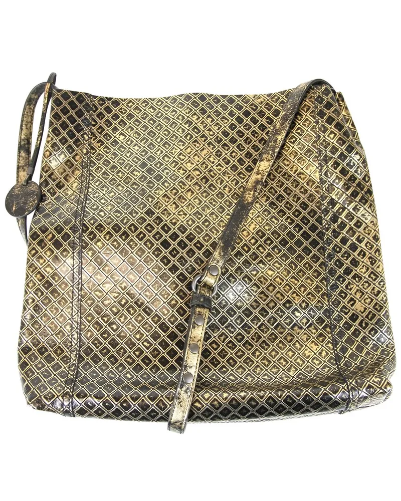 Bottega Veneta Intrecciomirage Leather Messenger Bag Nocolor