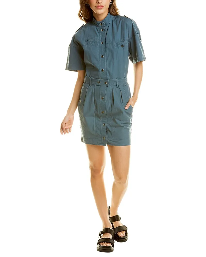 Isabel Marant Étoile Rodwell Shirtdress Blue