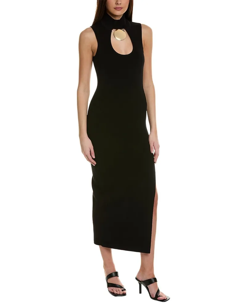 NICHOLAS Ella Midi Dress Black