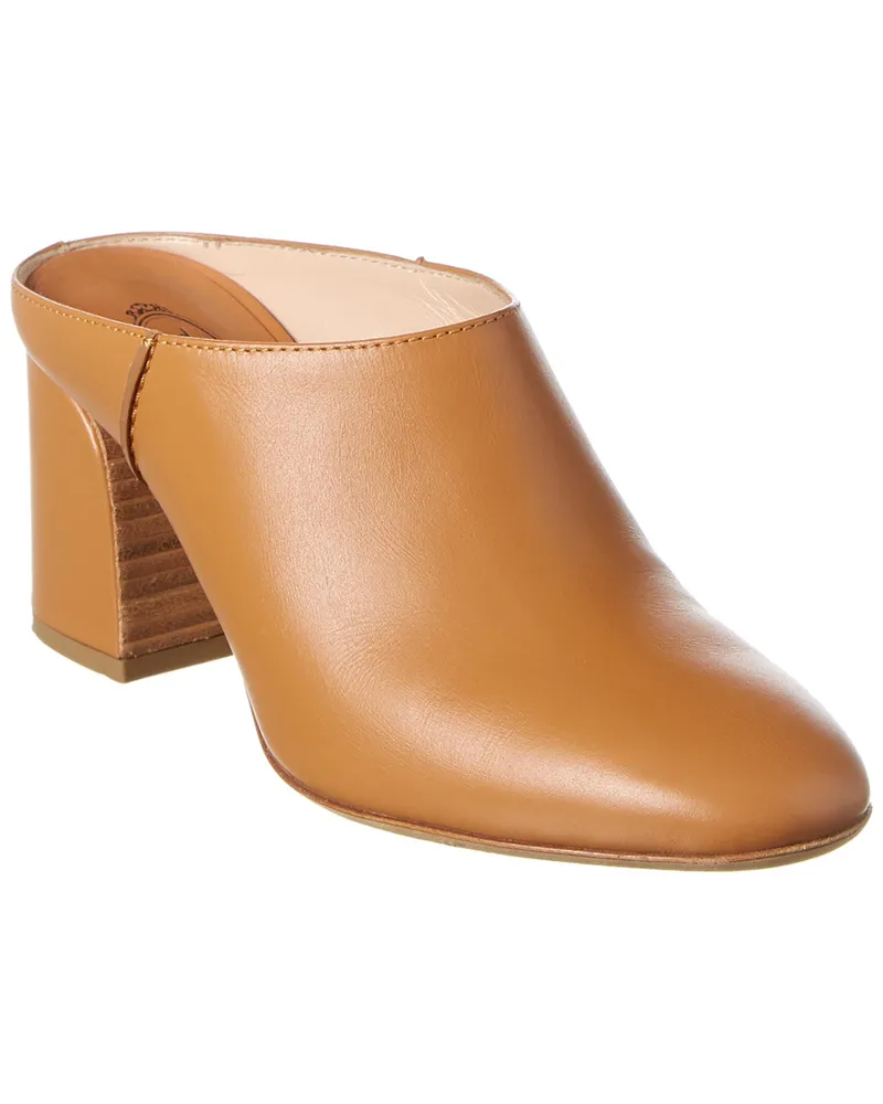 TOD'S TOD’s Leather Mule Brown