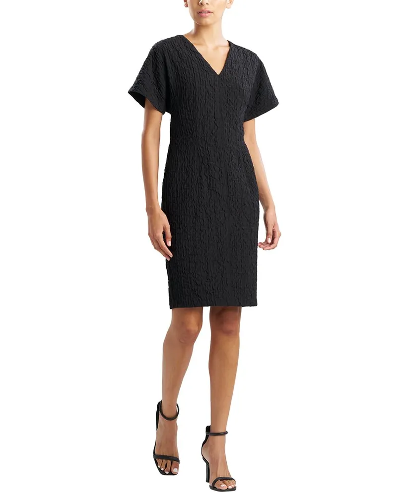 NATORI Crinkle Dolman Sleeve Dress Nocolor