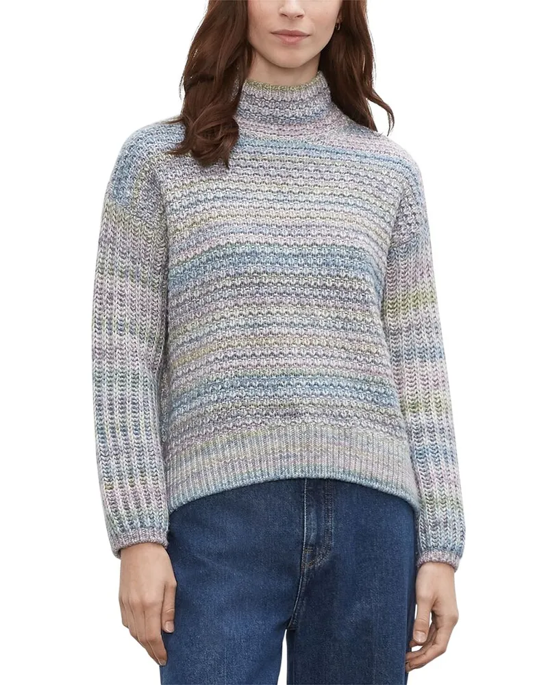 Club Monaco Spacedye Texture Wool-Blend Top Nocolor