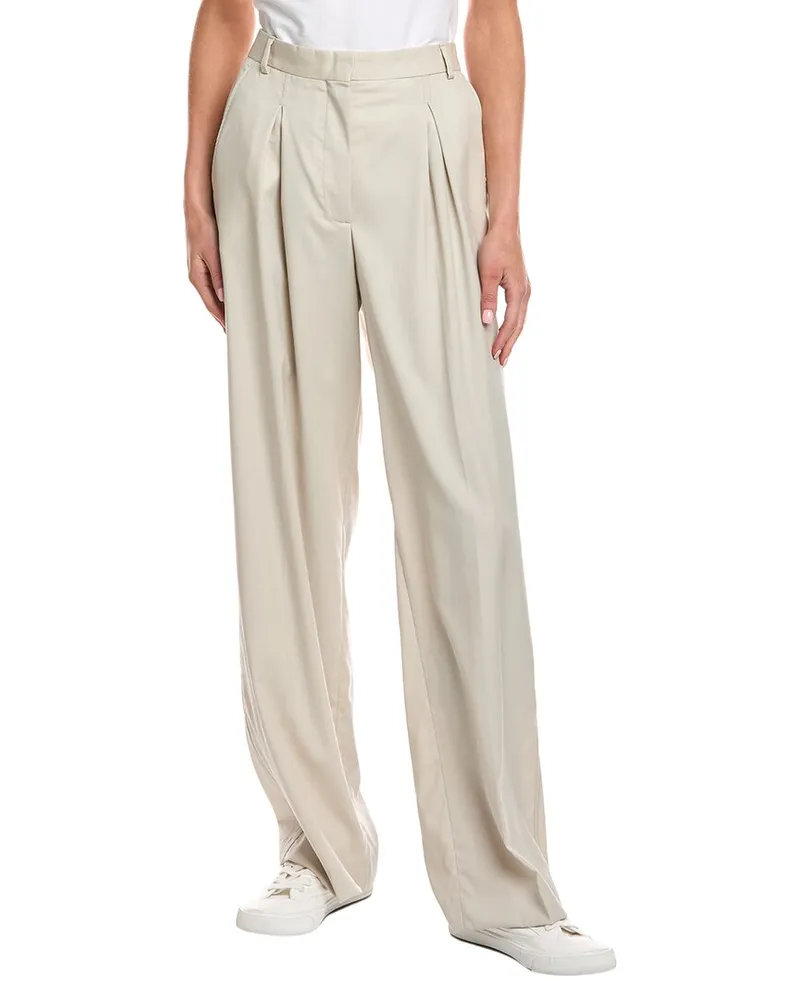 Officine Generale Officine Generale Sophie Wool Pant Tan