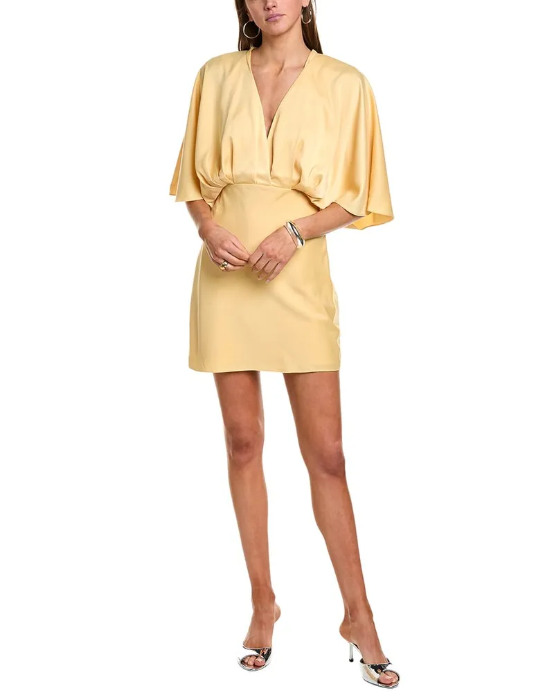 AIIFOS Issa Mini Dress Yellow