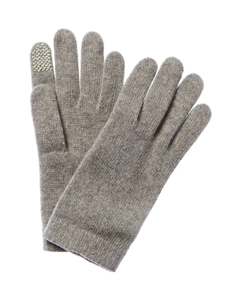 portolano  Tech Cashmere Gloves Grey