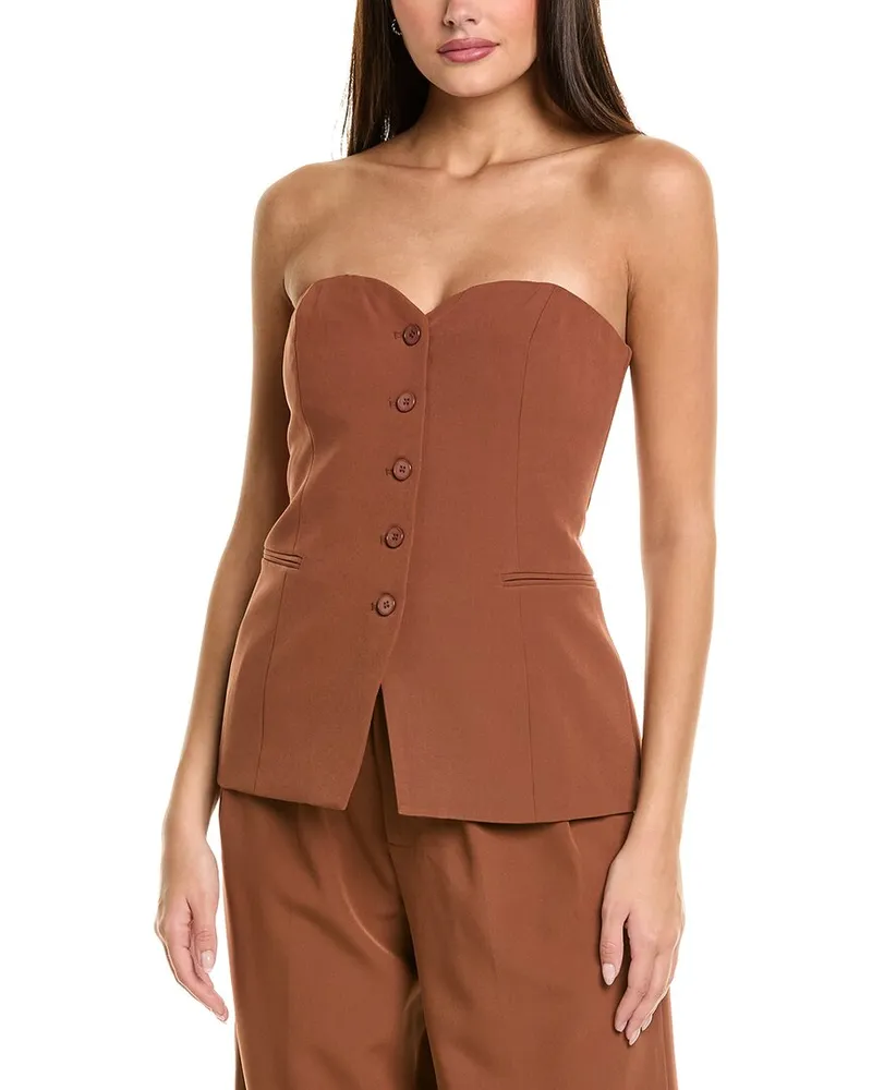 ASTR the Label Milani Top Brown