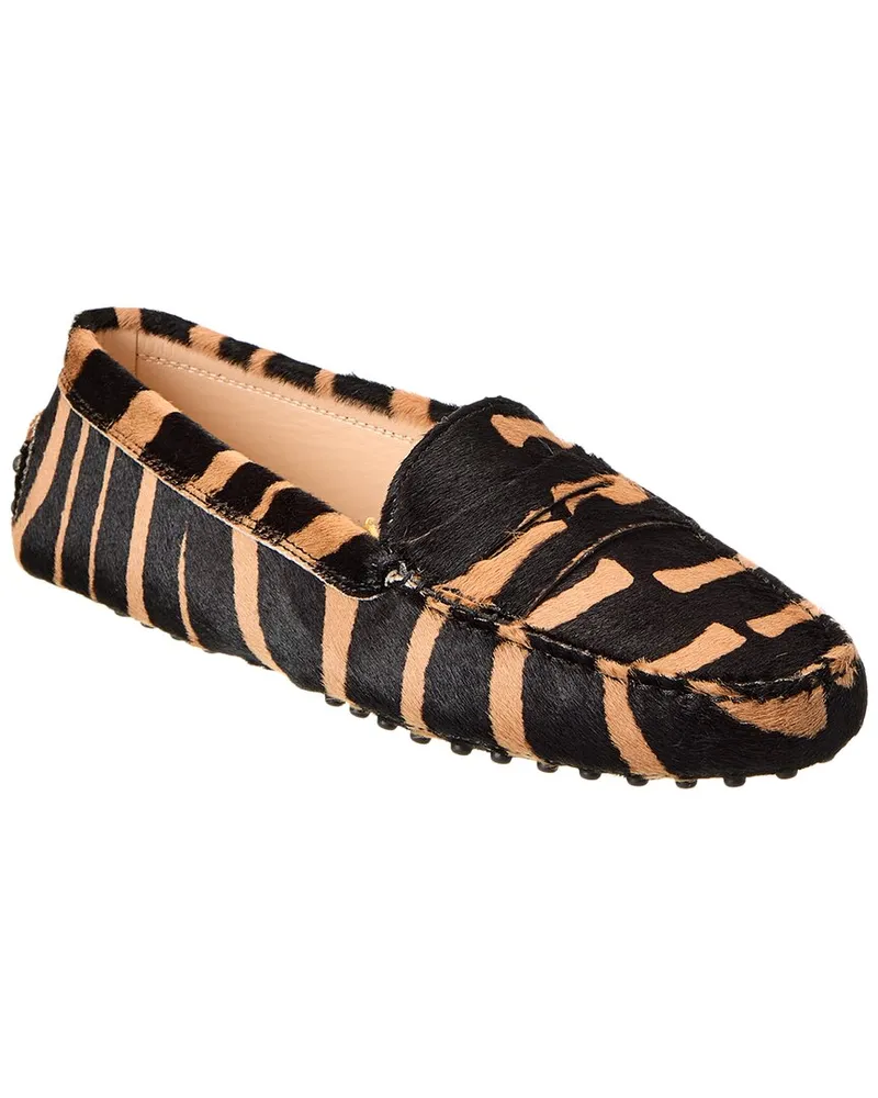 TOD'S TOD’s Gommini Haircalf Loafer Brown