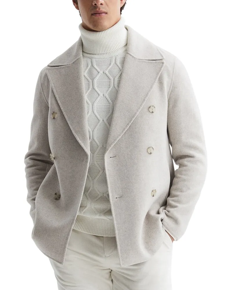 Reiss Bolzano Peak Wool P Jacket Nocolor