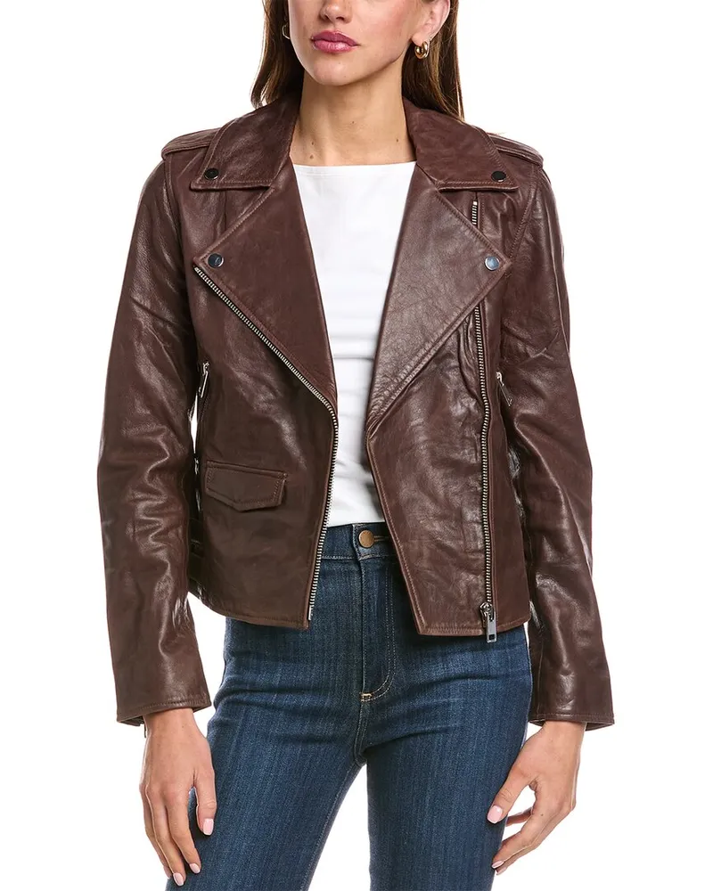 Walter Baker Liz Leather Jacket Nocolor