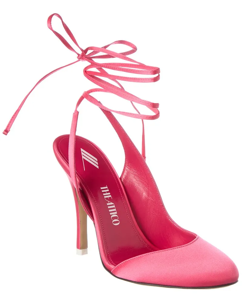 ATTICO Carrie Satin Pump Pink