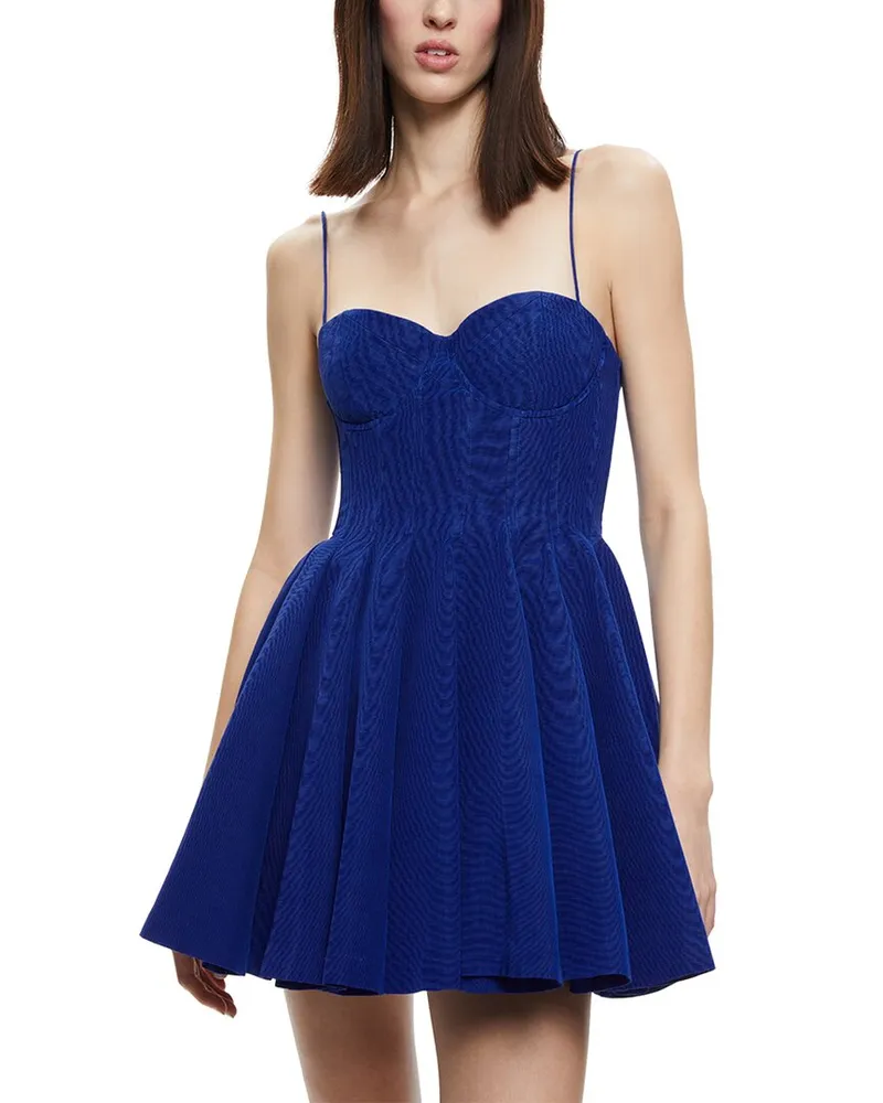 Alice + Olivia Adara Bustier Mini Dress Nocolor