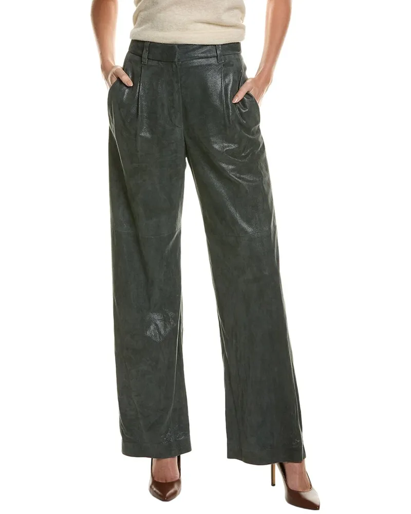 Brunello Cucinelli Suede Pant Nocolor