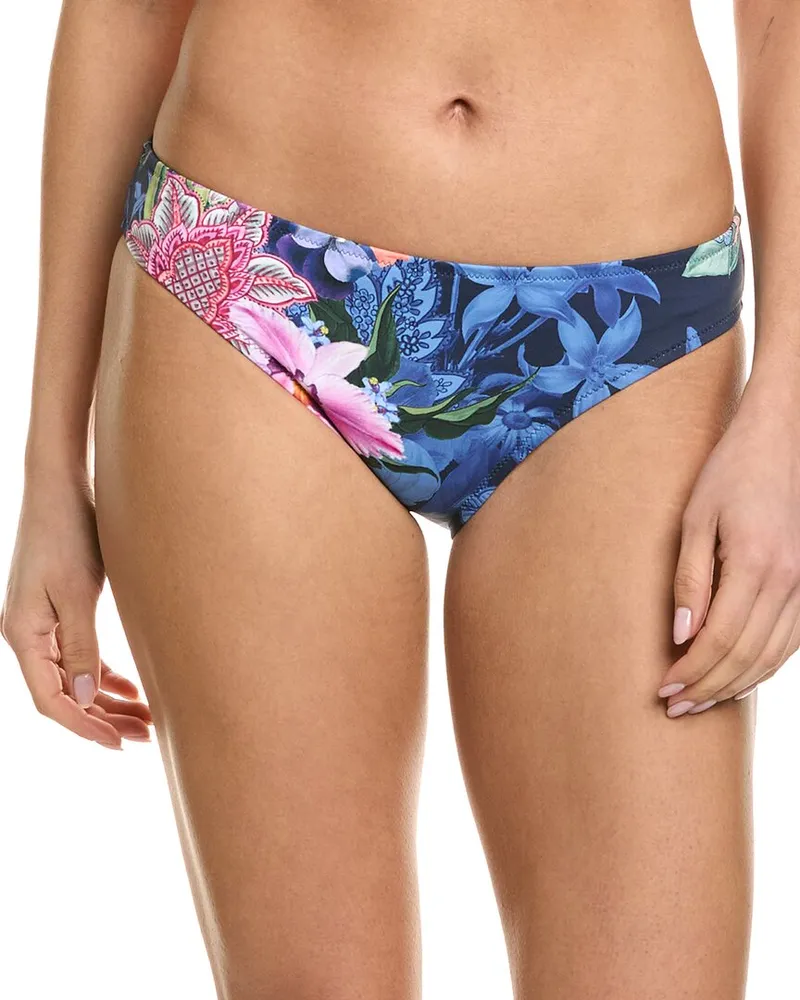 Johnny Was Hipster Bikini Bottom Blue