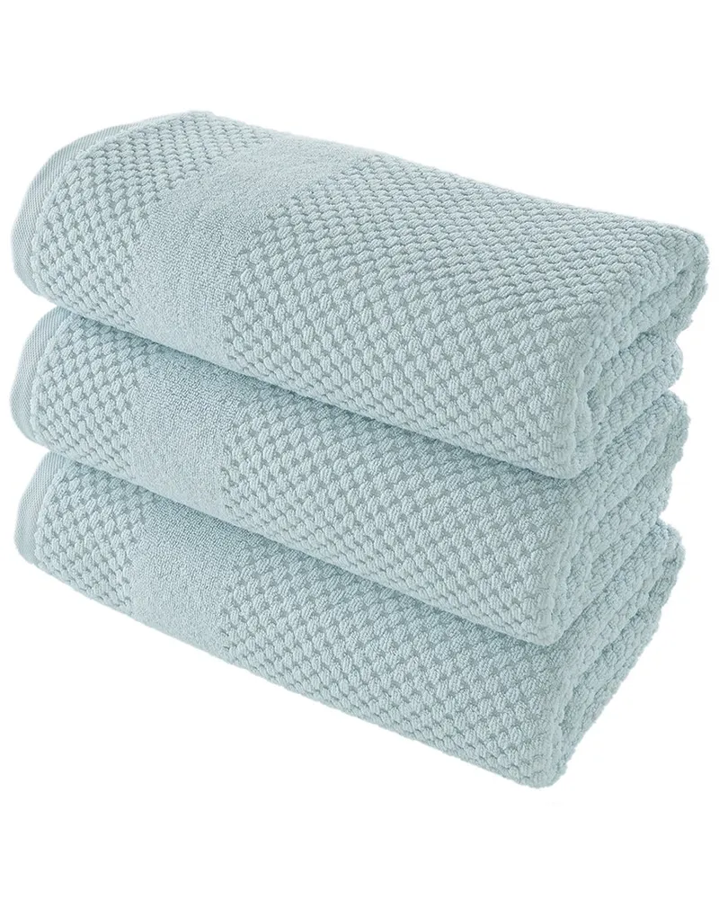 Alexis Antimicrobial Honeycomb Bath Towel Pack of 3 Nocolor