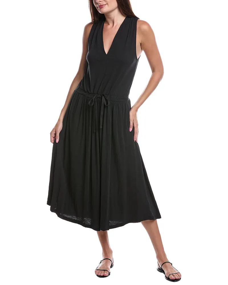 Nation Ltd Brianna Midi Dress Black