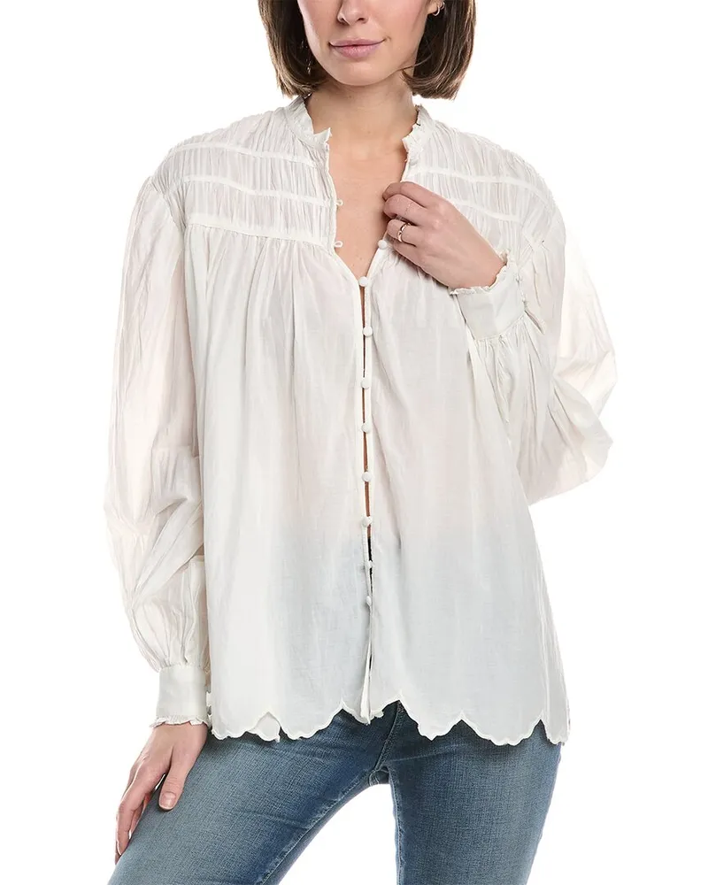 AllSaints Etti Shirt White