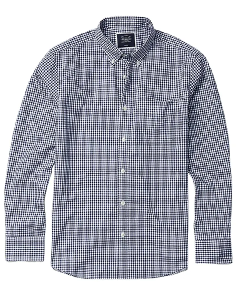 Charles Tyrwhitt Non-Iron Stretch Poplin Slim Fit Shirt Nocolor