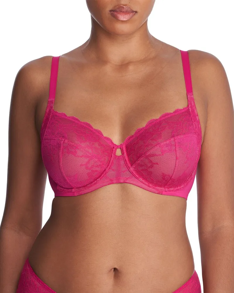 NATORI Statement Full Figure Underwire Bra Pink