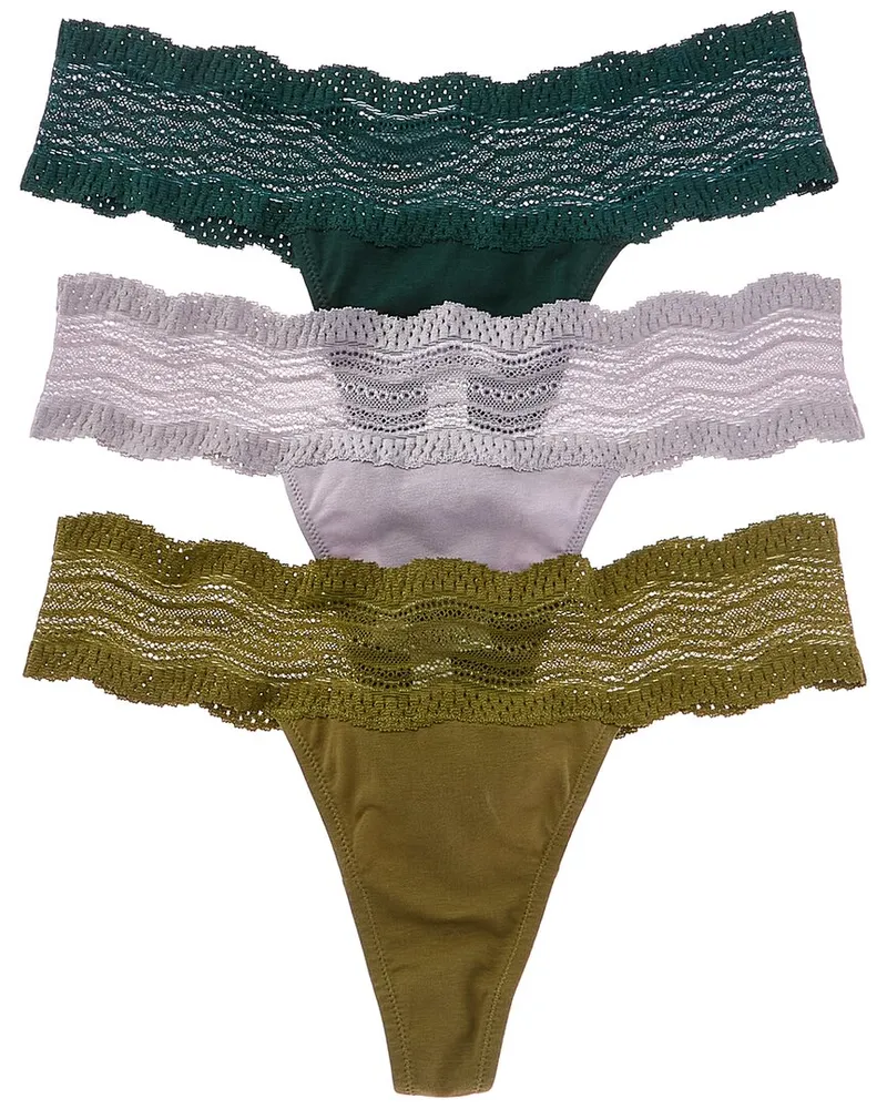 Cosabella 3pk Dolce Thong Nocolor