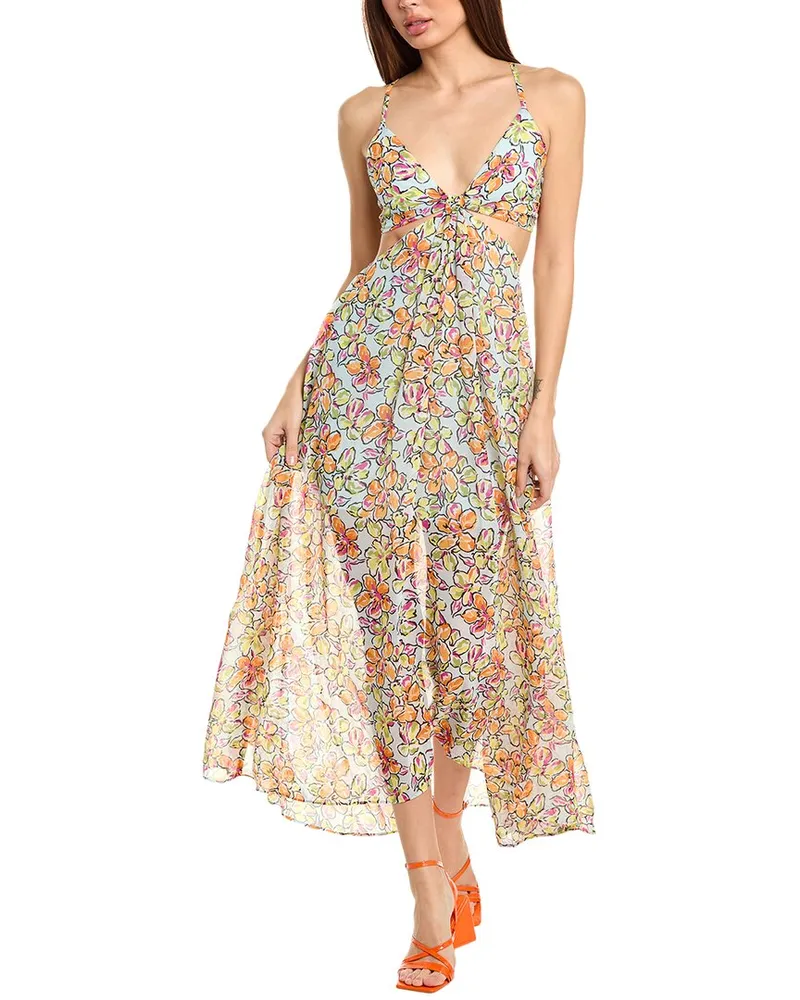 Maje Maxi Dress Blue